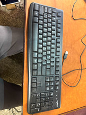 Logitech K120 Wired USB Standard QWERTY English Keyboard Plug & Play Black picture