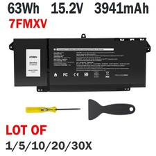 ❤️LOT 30Pc 7FMXV Battery For Dell Latitude 5320 7320 7420 7520 9JM71 TN2GY 4M1JN picture