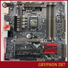 FOR ASUS GRYPHON Z87 DDR3*4 LGA 1150 32GB DVI HDMI Micro ATX Ｍotherboard Test OK picture