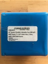 Accusize Industrial Tools 2'' by 3/4'' 90 Deg Square Shoulder Indexable Face picture