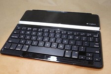 Logitech Y-R0032 Black Bluetooth Wireless Slim Tablet QWERTY Keyboard for iPad picture
