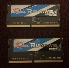 G.Skill Ripjaws DDR4 SO-DIMM RAM 32gb (2x16gb) 3200MT Cl22-22-52 1.20v 2pcs picture
