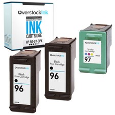 3-Pack Compatible OSI HP Printer Ink 96 97 for HP PhotoSmart 2605 2608 2610 8030 picture