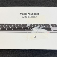 Apple Magic Keyboard Touch ID + Numeric Keypad Black Wireless MMMR3LL/A picture