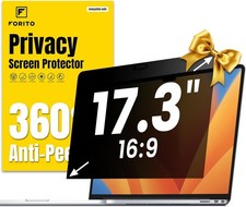F FORITO 17.3 Inch 16:9 360° 17 Computer with Aspect Ratio, Black  picture