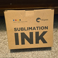 Hiipoo Sublimation Ink Refill Kit CMYK for Epson EP, 127ml Black + 70ml picture