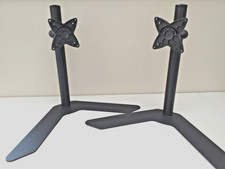 Two (2) Free Standing Monitor Desk Mounts (Mount-It Single Monitor Stand)  picture