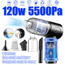 Electric Air Duster Cordless Handhele Vacuum Cleaner Mini Blower PC Car Keyboard picture