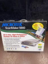Microtek ScanMaker 5900 Instructions And Disk Included picture