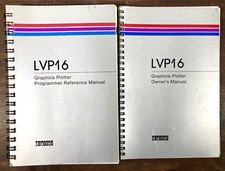 DEC LVP16 Graphics Plotter Owners & Reference Manual Lot Digital Equipment Corp picture