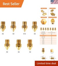 Official MK8 Ender 3 24 pcs 3D Printer Brass Extruder for Ender 3 Series and ... picture