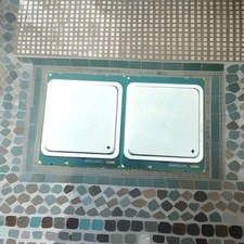 Set of 2 Intel Xeon E5-2667 2.90GHz SR0KP CPU Server Processors picture