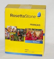 Rosetta Stone French Level 1 - 5  Version 4 w/ Audio Companion -  picture