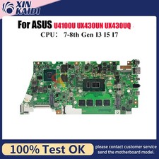 UX430UN Laptop Motherboard For ASUS UX430UQ U4100U Mainboard W/ I3 I5 I7 CPU picture