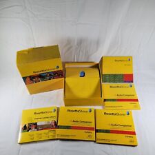 ROSETTA STONE ESPANOL Level 1, 2 & 3 Spanish Interactive Software CD's for pract picture