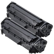 2 Pk Q2612A Compatible Toner For 12A LaserJet 1010 1012 1015 1018 1020 1022 3015 picture