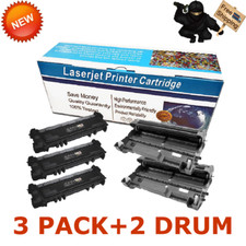 5-Pk/Pack 2-Drum + 3 x Toner For Dell E310 E310DW E515DN E515DW E514DW 593-BBKD picture