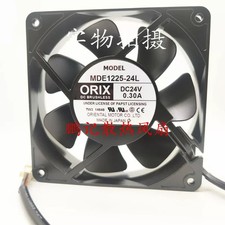 1PCS ORIX MDE1225-24L 12025 24V 0.30A Metal Frame 3-Wire Inverter Fan picture