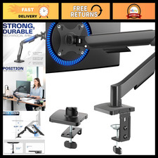 Fully Adjustable Single Monitor Stand for 17-32