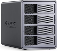 ORICO 4 Bay Raid Hard Drive Enclosure Support RAID Mode for 3.5inch 88TB USB 3.0 picture