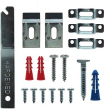 Frame Lock Security Hanging Kits w/ T-Head Screws - 100 Pk, Anti-Theft Security  picture