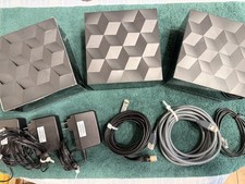 Netgear Nighthawk Mesh Wifi 6 Router MR80 + 2 MS80 Satellites (3-Pack) picture