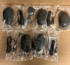 *LOT OF 5* NEW Genuine Dell MS111 Black Optical 3-Button Scroll Wheel USB Mouse picture