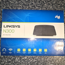 Linksys N300 E1200 Wireless-N Router 300 Mbps 4-Port Ethernet Guest Access picture