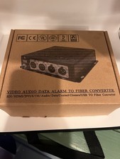 Video Audio Data Alarm to Fiber Converter SDI HDMI DVI KVM USB Extender picture