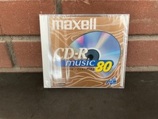 Maxell CD-R Music 80 min for audio recording - New In Package picture