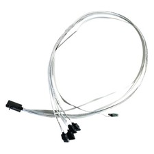 ADAPTEC RAID Adapter Adaptec7 Series Cable ACK-I-HDmSAS-4SATA-SB.8M (Authorized picture