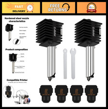 2 Pack 0.4mm Mini Hotend Kit for 3D Printers | Precision Leak-Proof Nozzles, Hea picture