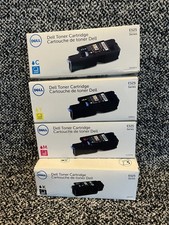 Dell E525 Series Toner Cartridges Set DPV4T H5WFX G20VW 3581G picture