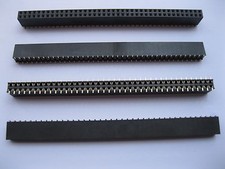 10 pcs Gold Plated SMD SMT 2.54mm Breakable Female Pin Header 80pin Dual Row New picture