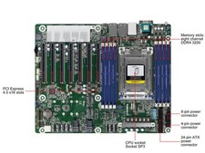 Asrock Rack ROMED8-2T Server Motherboard AMD EPYC 7003 (with AMD 3D V-Cache picture