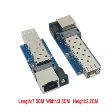 Sfp Media Converter Gigabit Mini10/100/1000Mbps 1SFP1E 1F1E Ethernet Switch picture