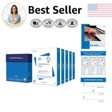 Eco-Friendly 20 lb Printer Paper 8.5 x 11, 2,500 Sheets, Acid-Free & Smooth picture