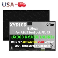 for ASUS ZenBook Flip 13 UX363 UX363E UX363EA UHD OLED LCD Touch Screen Assembly picture