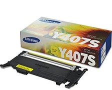 NEW Samsung CLT-Y407S (SU478A) Yellow Original Toner Cartridge picture
