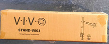 VIVO STAND-V001 Single Monitor Desk Mount 13-27in VESA 75/100 Tilt Rotate picture