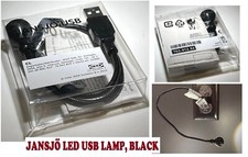 IKea JANSJO Led USB Lamp For Laptop Computer Black, 702.912.32 JANSJÖ New picture