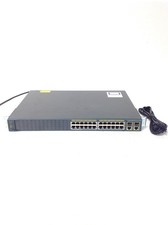 Cisco Catalyst 2960 Plus Series SI PoE WS-C2960+24PC-S Network Switch w/RackEars picture