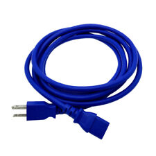 10' Blue Power Cord for EDISON PROFESSIONAL M2000 LOUD SPEAKER PA SYSTEM picture
