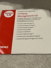 Compaq Management CD Release 5.20 - NEW/SEALED picture