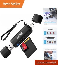 Travel-Friendly USB 3.0 SD Card Reader for Photography - Aluminum Design picture