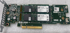 Dell 3JT49 Dual M.2 6G PCI-E BOSS Controller WITH 2 Dell WCP9P 480GB M.2 picture