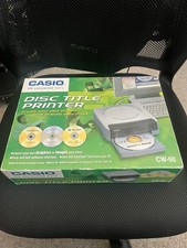 Casio CW-50 CD/DVD Thermal Printer - Open Box (CIB) picture