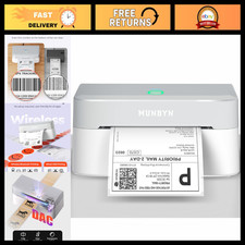 Wireless Bluetooth Thermal Label Printer - 4x6 Shipping Labels, Easy Setup, Fast picture
