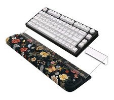 Keyboard Stand for Desktop, Floral Wrist Support for Keyboard, Anti-Fatigue... picture