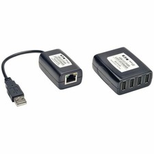 Tripp Lite by Eaton 4-Port Plug-and-Play USB 2.0 over Cat5/Cat6 Extender Kit picture